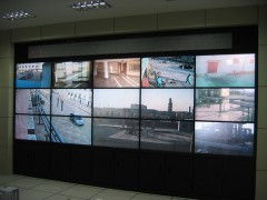 山西大同 三星46寸超窄邊液晶拼接墻解決方案，以6.7mm極窄拼縫引領(lǐng)視覺(jué)革新